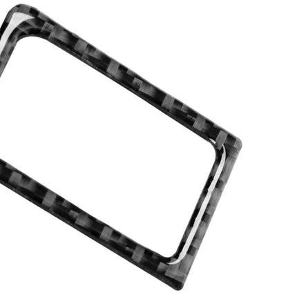 2 PCS Car Carbon Fiber Left and Right Door Lock Decorative Sticker for Nissan GTR R35 2008-2020, Left and Right Drive Universal