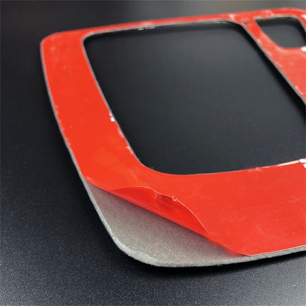 Carbon Fiber Car Left Driving Gear Panel Decorative Sticker for BMW E90 / E92 2005-2012, Suitable for Left Driving, Left Driving Gear Panel