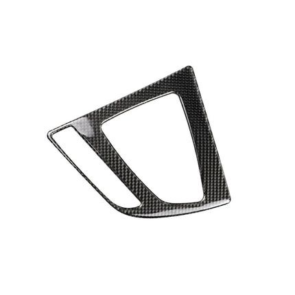 Carbon Fiber Car Gear Panel Decorative Sticker for BMW (F30) 2013-2017 / (F34) 2013-2017, Sutible for Left Driving, Gear Panel