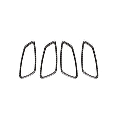 Carbon Fiber Car Door Handle Decorative Sticker for BMW E90 / 320i / 318i / 325i