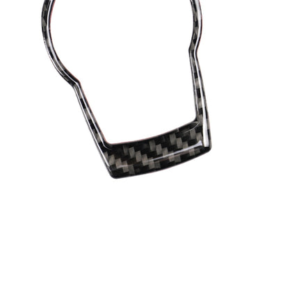 Carbon Fiber Car Headlight Switch Decorative Sticker for BMW E90 / E92 / E93 2005-2012, Headlight   Switch
