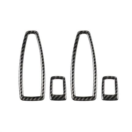 Carbon Fiber Car Lifting Panel Decorative Sticker for BMW F20 / F21 2012-2016 / F30 2013-2015 / F34 2013-2016, Lifting Panel