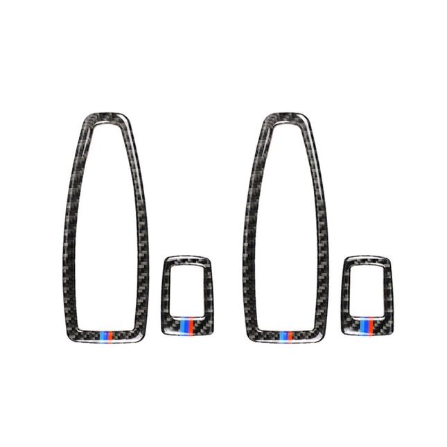 Three Color Carbon Fiber Car Lifting Panel Decorative Sticker for BMW F20 / F21 2012-2016 / F30 2013-2015 / F34 2013-2016, Lifting Panel(Three Color)