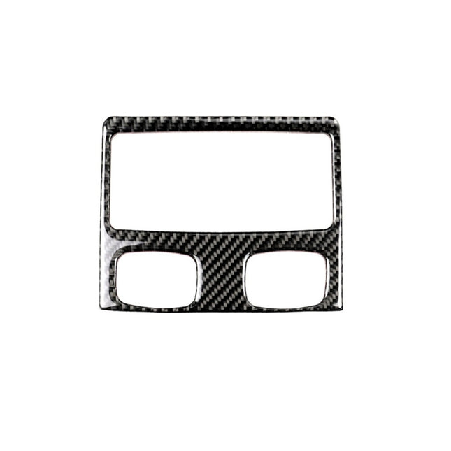 Carbon Fiber Car Rear Air Vent Decorative Sticker for BMW E90 / E92 2005-2012, Rear Air Vent with Hole, Rear Air Vent