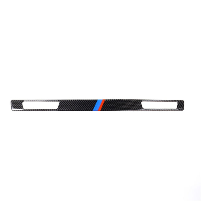 Three Color Carbon Fiber Car Left Driving Middle Control Decorative Sticker for BMW E90 / E92 / E93 2005-2012, Left Driving Middle Control(Three Color)