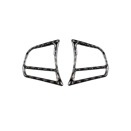 Carbon Fiber Car Steering Wheel Key Frame Decorative Sticker for BMW F20 2012-2018 / F21 2014-2018 / F30 / F34 2013-2018 / F32 2013-2018