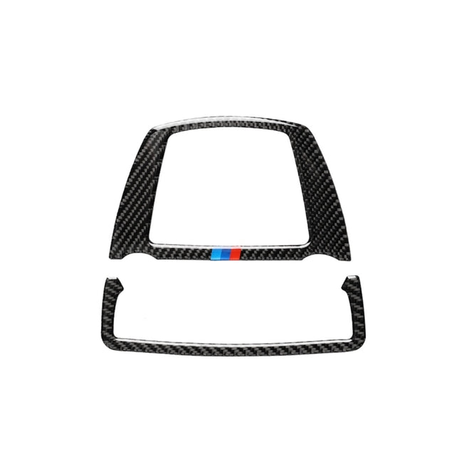 Three Color Carbon Fiber Car Reading Lamp Panel Decorative Sticker for BMW 5 Series F10 2011-2017 / F07 2010-2017 / F25 X3 F26 X4 2011-2017, Reading Lamp Panel(Three Color), Reading Lamp Panel