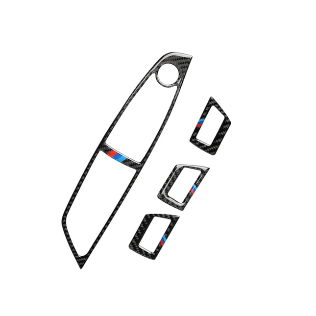Carbon Fiber Car Right Driving Lifting Panel Decorative Sticker for BMW 5 Series F10 2011-2018, Right Driving Lifting Pane(Three Color), Right Driving Lifting Pane