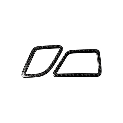 Carbon Fiber Car Instrument Air Outlet Decorative Sticker for BMW 5 Series F10 2011-2017,Sutible for Left Driving