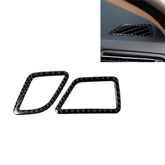 Carbon Fiber Car Instrument Air Outlet Decorative Sticker for BMW 5 Series F10 2011-2017,Sutible for Left Driving