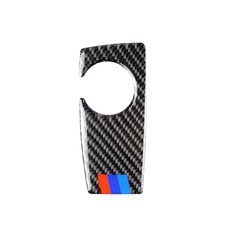 Carbon Fiber Car Handbrake Below Panel Decorative Sticker for BMW 5 Series F07 F10 F25 F26 / GT X3 X4 2009-2016,Sutible for Right Driving