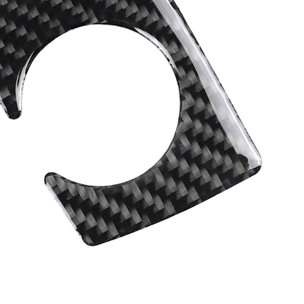 Carbon Fiber Car Handbrake Below Panel Decorative Sticker for BMW 5 Series F07 F10 F25 F26 / GT X3 X4 2009-2016,Sutible for Right Driving