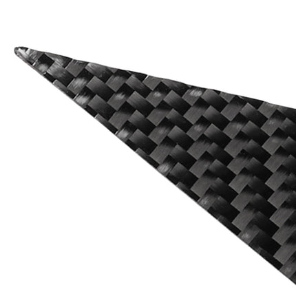 10 in 1 Car Carbon Fiber Center Pillar Decorative Sticker for Audi Q7 / SQ7 4M 2016-2019, Left and Right Drive Universal, For Audi Q7