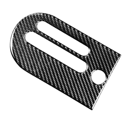 2 in 1 Car Carbon Fiber Gear Decorative Sticker for Jeep Wrangler JK 2007-2010, Left Drive , Gear