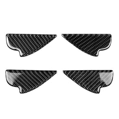 Car Carbon Fiber Inner Door Bowl Decorative Sticker for Mazda, Left and Right Drive Universal