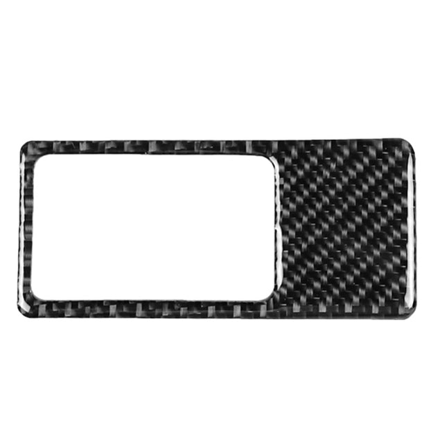 Car Carbon Fiber Headlight Panel Decorative Sticker for Mazda CX-5 2017-2018, Right Drive