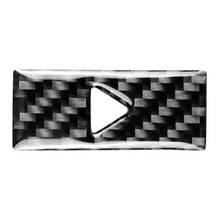 Car Carbon Fiber Warning Light Decorative Sticker for Mazda CX-5 2017-2018, Left and Right Drive Universal