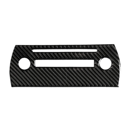 Car Carbon Fiber CD Panel Decorative Sticker for Lexus NX200 / 200t / 300h 2014-2021, Left and Right Drive Universal, CD Panel