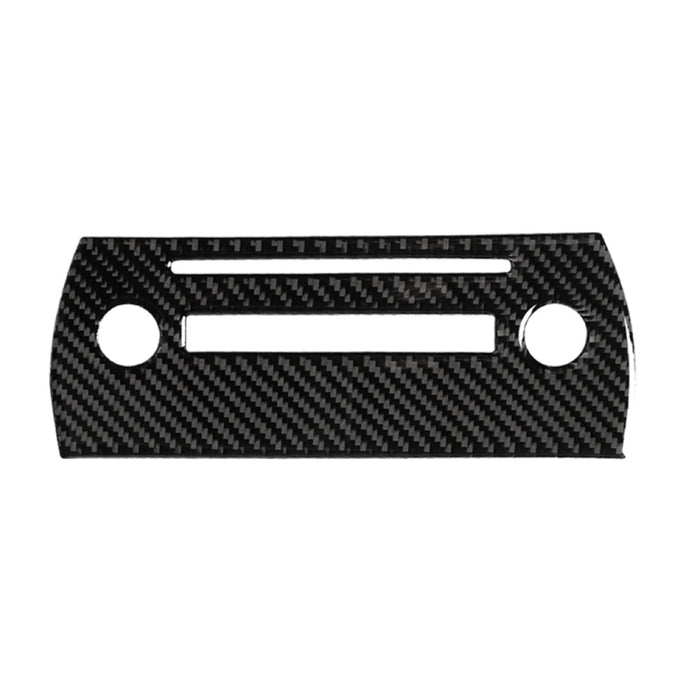 Car Carbon Fiber CD Panel Decorative Sticker for Lexus NX200 / 200t / 300h 2014-2021, Left and Right Drive Universal, CD Panel