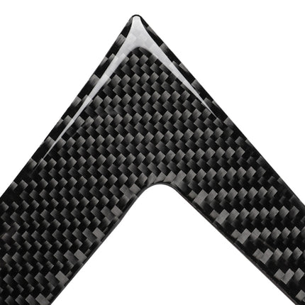 Car Carbon Fiber Gearshift Panel B Decorative Sticker for Lexus NX200 / 200t / 300h 2014-2021, Left Drive