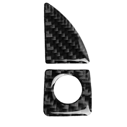 Car Carbon Fiber Glove Box Switch Decorative Sticker for Lexus IS250 300 350C 2006-2012, Right Drive