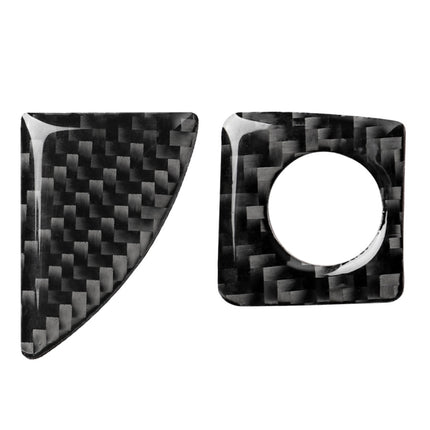 Car Carbon Fiber Glove Box Switch Decorative Sticker for Lexus IS250 300 350C 2006-2012, Right Drive