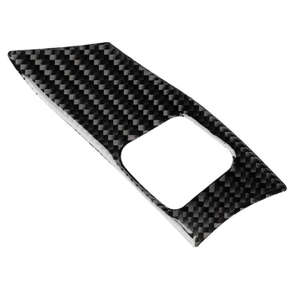 Car Carbon Fiber Steering Wheel Button A Decorative Sticker for Lexus IS250 300 350C 2006-2012, Left and Right Drive Universal