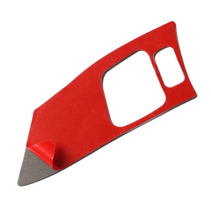 Car Carbon Fiber Steering Wheel Button A Decorative Sticker for Lexus IS250 300 350C 2006-2012, Left and Right Drive Universal