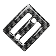 Car Carbon Fiber Middle Air Outlet Decorative Sticker for Lexus IS250 300 350C 2006-2012, Left and Right Drive Universal