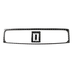 Car Carbon Fiber Middle Air Outlet Decorative Sticker for Lexus IS250 300 350C 2006-2012, Left and Right Drive Universal