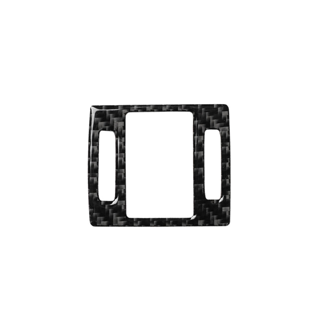 Car Carbon Fiber Warning Light Decorative Sticker for Audi A6 S6 C7 A7 S7 4G8 2012-2018, Left and Right Drive Universal