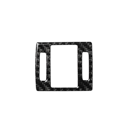 Car Carbon Fiber Warning Light Decorative Sticker for Audi A6 S6 C7 A7 S7 4G8 2012-2018, Left and Right Drive Universal, Warning Light