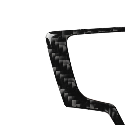 Car Carbon Fiber Multimedia Panel Decorative Sticker for Audi A6 S6 C7 A7 S7 4G8 2012-2018, Left and Right Drive Universal