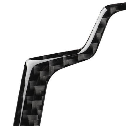 Car Carbon Fiber Multimedia Panel Decorative Sticker for Audi A6 S6 C7 A7 S7 4G8 2012-2018, Left and Right Drive Universal