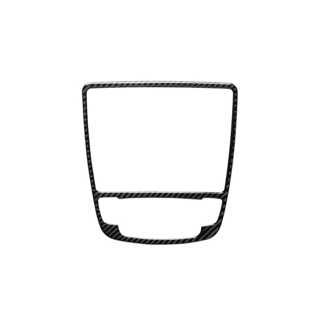 Car Carbon Fiber Gear Shift Panel Decorative Sticker for Audi A6 S6 C7 A7 S7 4G8 2012-2018, Left and Right Drive Universal