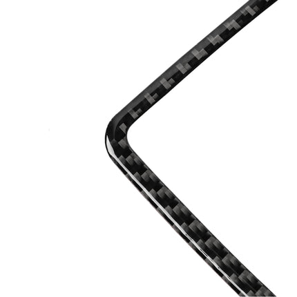 Car Carbon Fiber Gear Shift Panel Decorative Sticker for Audi A6 S6 C7 A7 S7 4G8 2012-2018, Left and Right Drive Universal