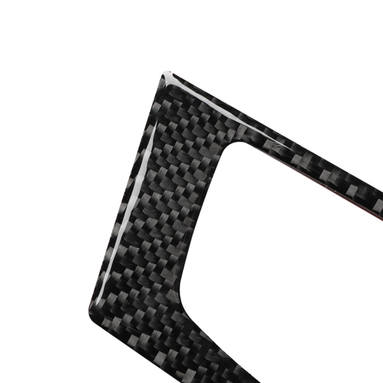 Car Carbon Fiber Air Conditioning CD Panel Decorative Sticker for Audi A6 S6 C7 A7 S7 4G8 2012-2018, Right Drive
