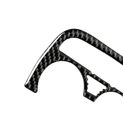 Car Carbon Fiber Air Conditioning Button Decorative Sticker for Audi TT 8n 8J MK123 TTRS 2008-2014, Left and Right Drive Universal