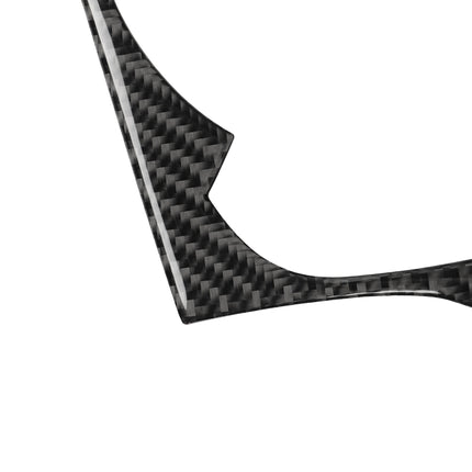 Car Carbon Fiber Gear Shift Panel Decorative Sticker for Audi TT 8n 8J MK123 TTRS 2008-2014, Left Drive, Gear Shift Panel