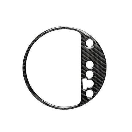 Car Carbon Fiber Gear Shift Position Panel Decorative Sticker for Audi TT 8n 8J MK123 TTRS 2008-2014, Right Drive, Gear Shift Position