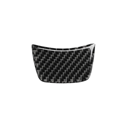 Car Carbon Fiber Steering Wheel Decorative Sticker for Audi A3 / S3 2014-2019, Left and Right Drive Universal, Steering Wheel