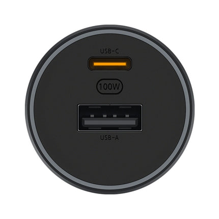 Cargador de coche original Xiaomi CC07ZM de 100 W con dos puertos USB + USB-C/Tipo-C, carga rápida, versión 1A1C, 100 W