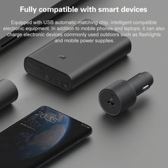 Original Xiaomi CC07ZM 100W Dual Ports USB + USB-C / Type-C Car Charger Fast Charging Version 1A1C, 100W