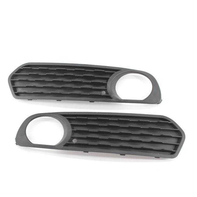 Pair Car Front Bumper Fog Light Grille Fog Lamp Frame for BMW F20 F21 2012-2014 51117272558 / 51117272557