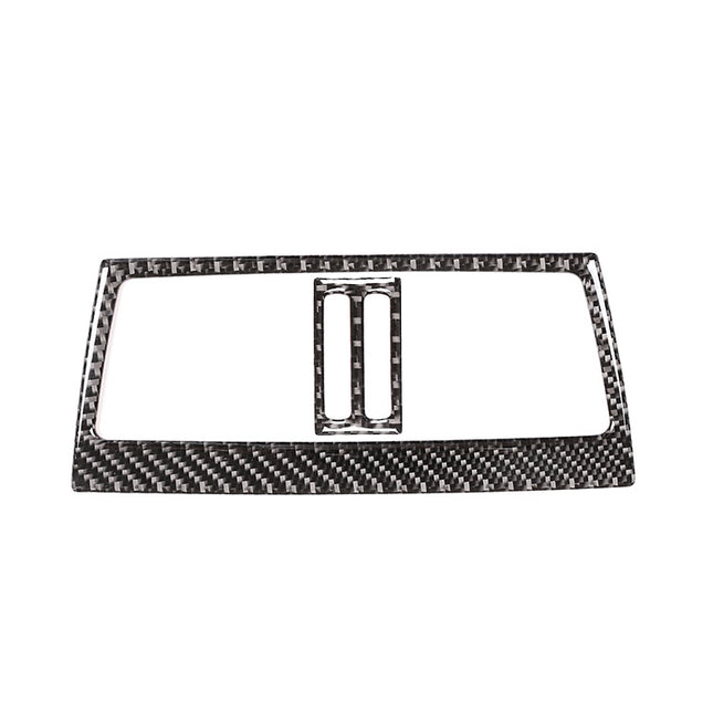 Car Carbon Fiber Solid Color Rear Air Outlet Decorative Sticker for BMW E70 X5 / E71 X6 2009-2013, Left and Right Drive Universal, Rear Air Outlet(A)