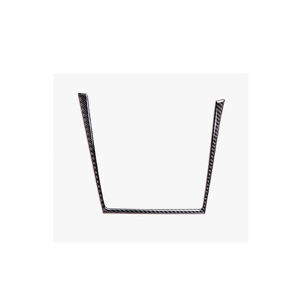Car Carbon Fiber Water Cup Holder Decorative Sticker for BMW E70 X5 / E71 X6 2009-2013, Left Drive, Water Cup Holder(Left Drive)