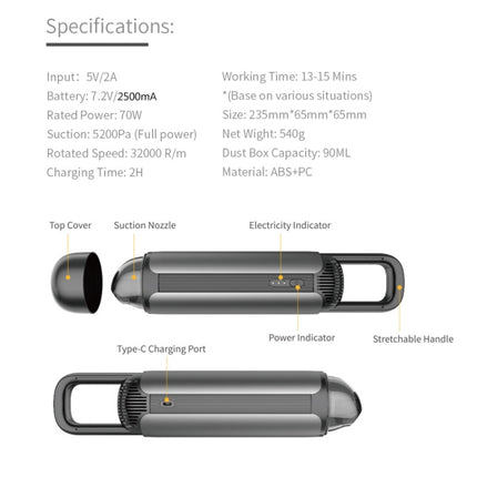 Car Portable Handheld Powerful Vacuum Cleaner