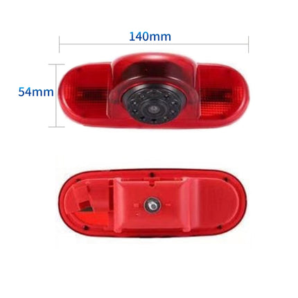 PZ464 Car Waterproof Brake Light View Camera + 7 inch Rearview Monitor for Renault / Vauxhall, PZ464 + 7 inch Rearview Monitor