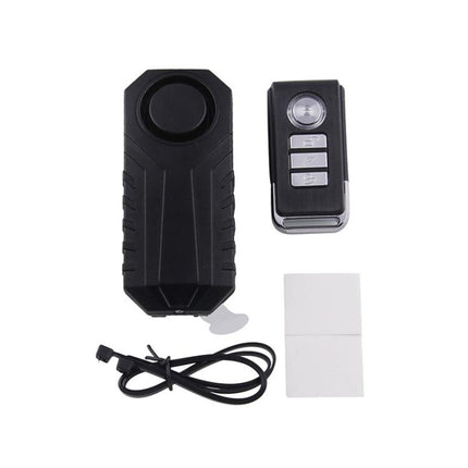 Wireless Anti-Theft Vibration Motorcycle Bicycle Waterproof Security Bike Alarm with Remote, MB-AH024