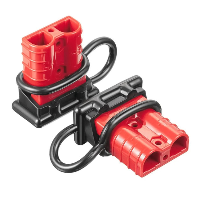 50Amp Battery Quick Connerctor Plug + Dust Cover for Car Caravan, 50Amp
